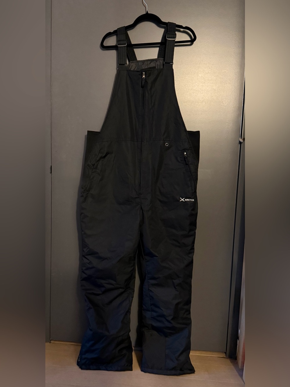 Arctix Bib Snow Overalls with Zip Pockets